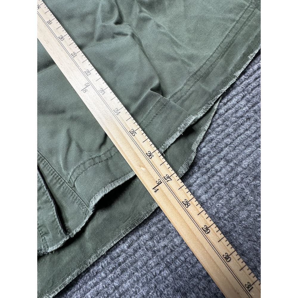Westbound Shirt Womens Medium Olive Green Tencel Lyocell Button Front Tunic Top - Picture 4 of 13